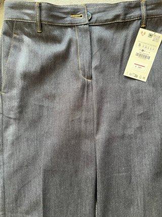 Pantalón vaquero Zara azul