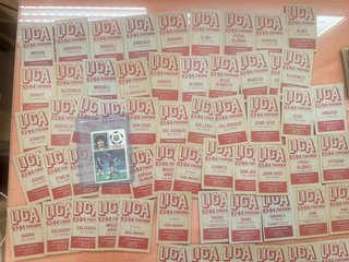 LOTE +350 “SIN PEGAR” CROMOS LIGA ESTE 83-84