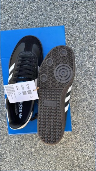 Adidas Samba OG Cuero Negro Talla 41