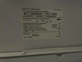 Nevera Bosch Combi Blanca