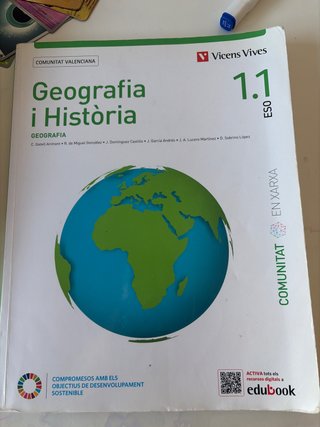 Geografia i història, 1 ESO, Comunitat Valencia...