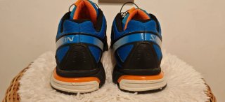 Zapatillas Salomon Trail Running Azul Naranja