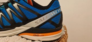 Zapatillas Salomon Trail Running Azul Naranja