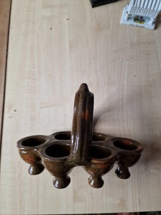 Especiero/Huevera Cerámica Artesanal