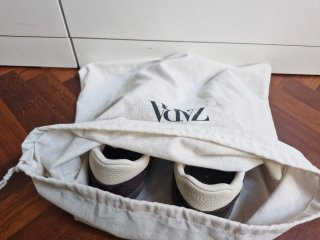 Zapatillas Zara Marrón Beige Talla 39