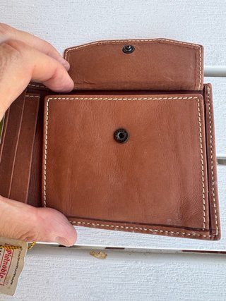Cartera Pielnoble Cuero Genuino Marrón Nueva