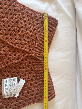 Pantalón de ganchillo hecho a mano