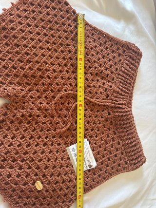 Pantalón de ganchillo hecho a mano