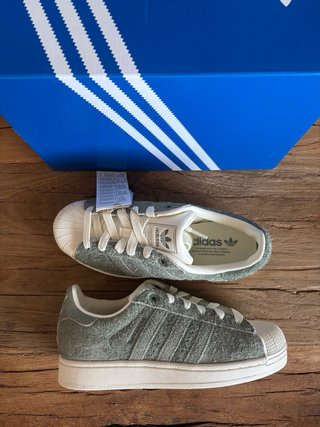 Adidas Superstar II Verde/Blanco