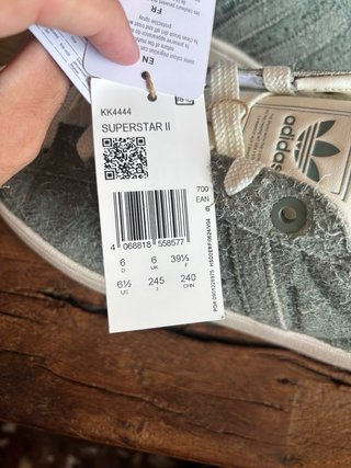 Adidas Superstar II Verde/Blanco