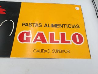 CHAPA GALLO PASTAS ALIMENTICIAS