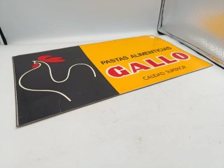 CHAPA GALLO PASTAS ALIMENTICIAS