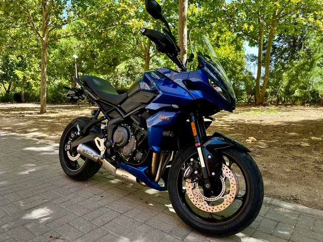 Triumph Tiger Sport 660 Azul -FULL EXTRAS-