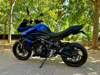 Triumph Tiger Sport 660 Azul -FULL EXTRAS-
