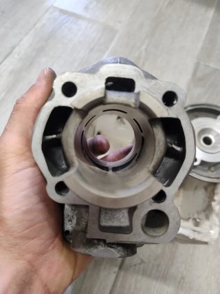 Cilindro Airsal 50cc am6 sin pistón
