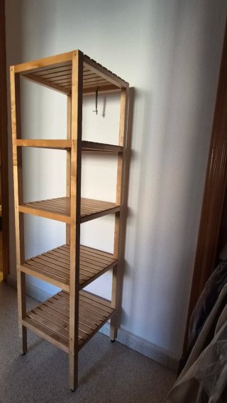 Estantería madera Ikea 5 baldas