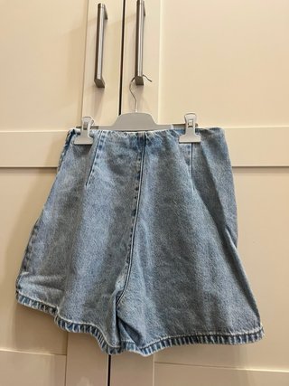 Falda pantalón vaquera azul (skort)
