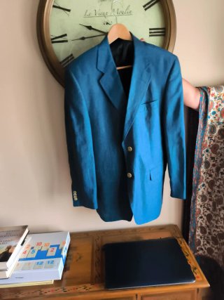 Chaqueta de lino para caballero