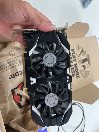 MSI Nvidia GTX 1050 Ti 4GB