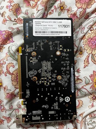 MSI Nvidia GTX 1050 Ti 4GB