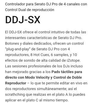 Controladora Pioneer DDJ-SX más walkasse