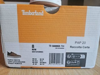 Zapatillas Timberland Marrones y Blancas