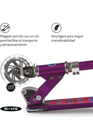 Patinete Micro infantil niños de 5 a 12 años