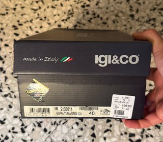 Igi&Co scarpe uomo grigie tg.39