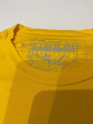 Camiseta Napapijri Amarilla