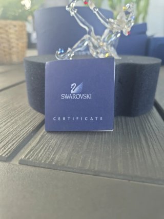 Swarovski figura arlecchino cristallo