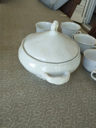 Juego Consomé Porcelana Allegro