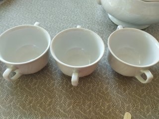 Juego Consomé Porcelana Allegro