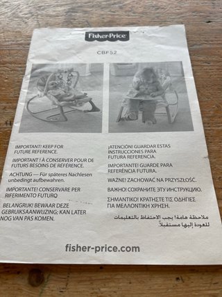 Hamaca Bebé Fisher Price Selva