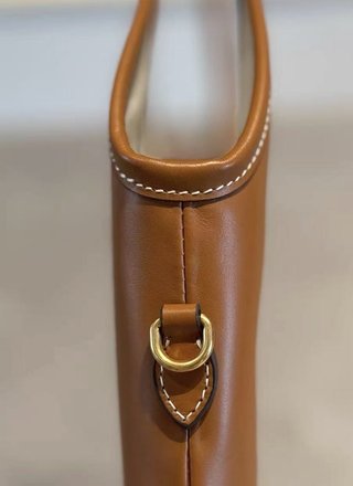 miumiu Bolso de piel marrón