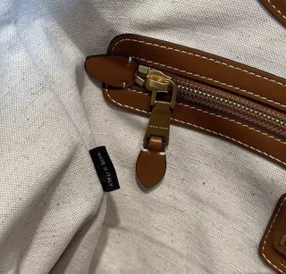 miumiu Bolso de piel marrón