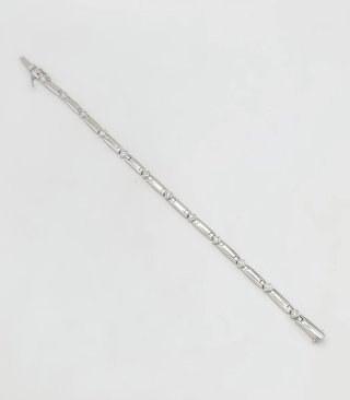 Pulsera Oro Blanco 18K con brillantes