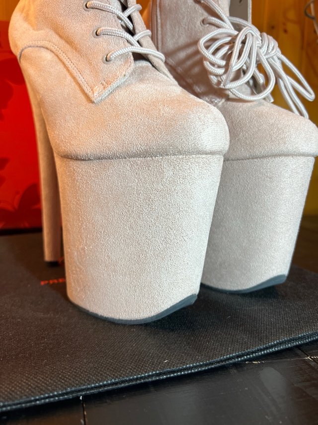 Botas Pole Dance Nude Talla 39