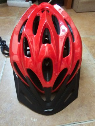 Casco Bicicleta Rojo Talla L Poco uso