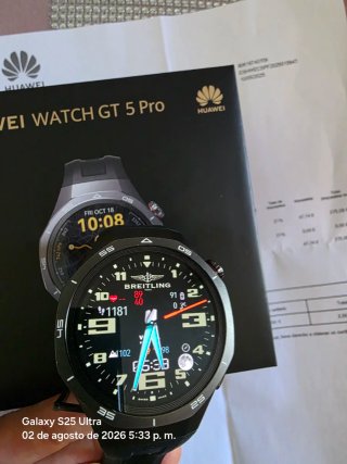 Huawei Watch GT 5 Pro Titanio
