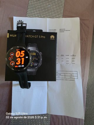Huawei Watch GT 5 Pro Titanio