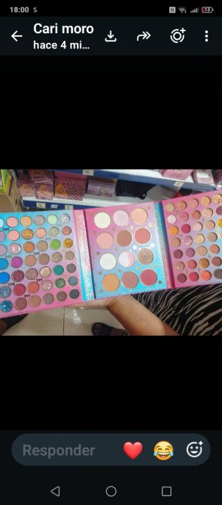 Paleta de sombras KEUIN&COCO 96 Fashion