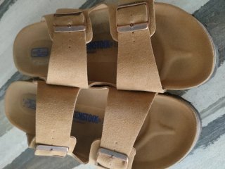 Sandalias Birkenstock Arizona Marrón Número 42