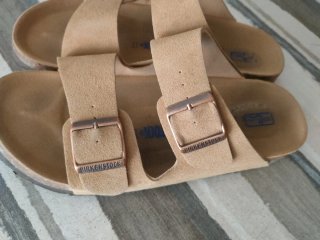 Sandalias Birkenstock Arizona Marrón Número 42