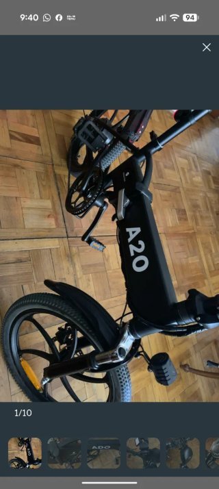Bicicleta plegable ADO NUEVA Plegable