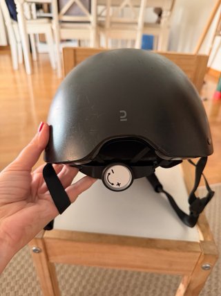 Casco de equitación negro
