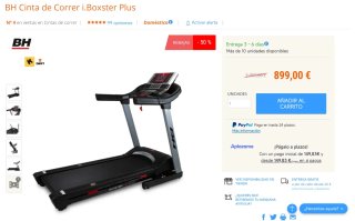 BH Cinta de Correr i.Boxster Plus