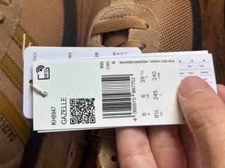 Adidas Gazelle Marrón y Dorado
