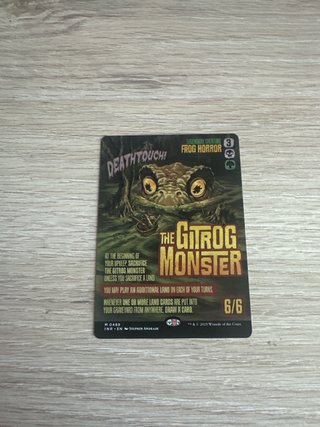 The Gitrog Monster MTG Carta Completa Arte