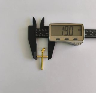Colgante Cruz Oro 18k