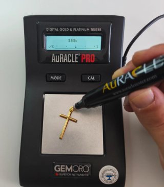 Colgante Cruz Oro 18k